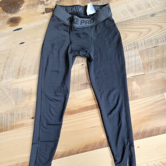 Men's Nike Pro Warm Tights Size Small - Picture 1 of 8